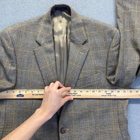 Lauren Ralph Lauren Mens Blazer Jacket Size 40R 100% Wool,Linen,Dry Clean - Picture 4 of 14